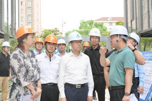 副區長田哲調研奉發古華庭項目建設情況
