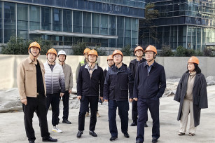卯足干勁抓項目 全力以赴推招商 集團領導視察奉發鳴谷項目